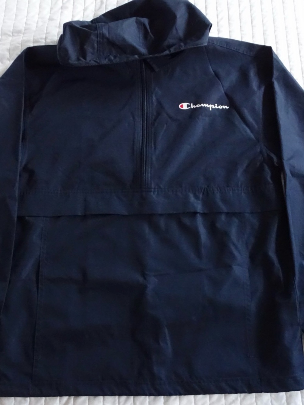Champion Navy windbreaker Men size S